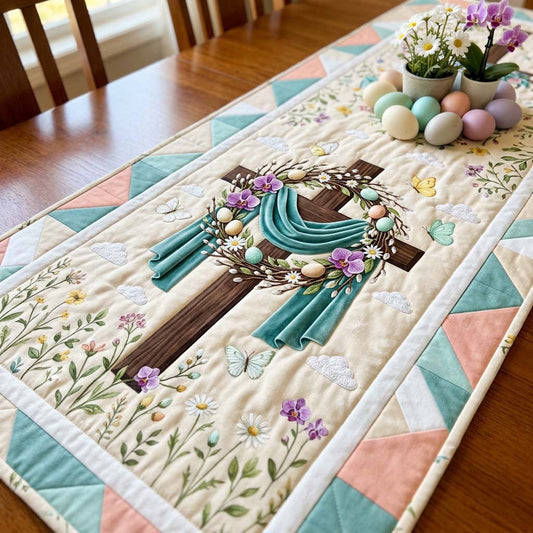 He Is Risen Quilted Table Runner GFTOTL5409