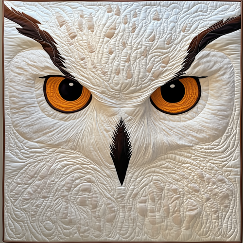 Snowy Owl Quilted Blanket GFTOTL540