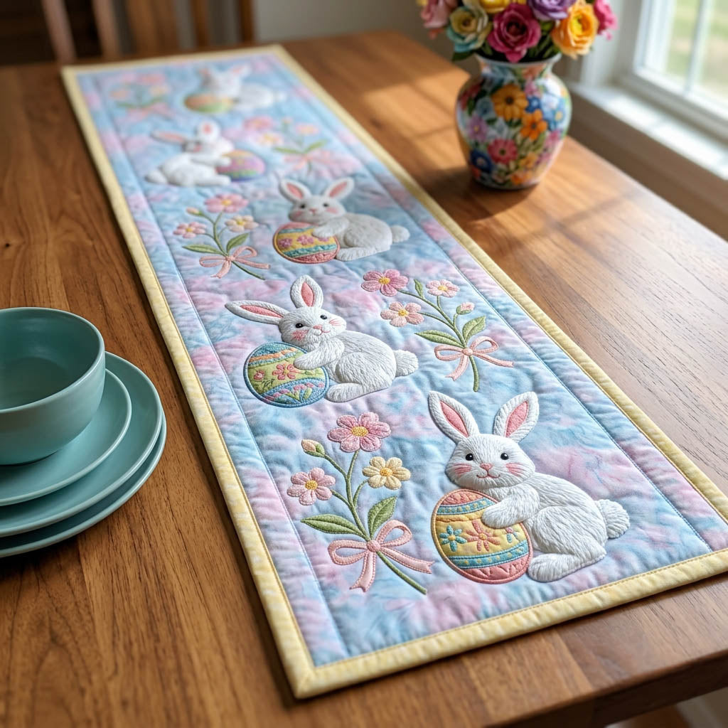 Easter Bunny Quilted Table Runner GFTOTL5413