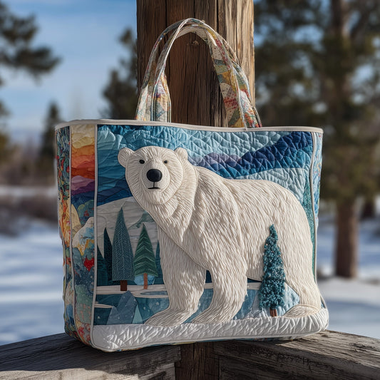 Polar Path Quilted Tote Bag GFTOTP10176