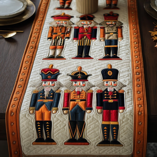Autumn Nutcracker Quilted Table Runner GFTOTP10190