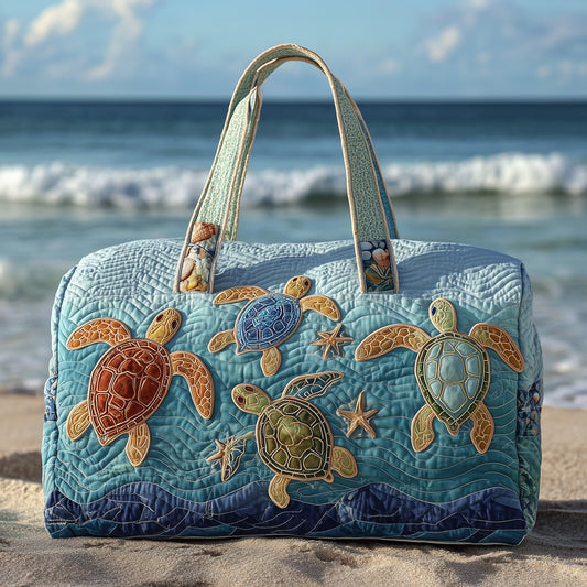 Sea Turtle Haven Quilted Duffle Bag GFTOTP10272