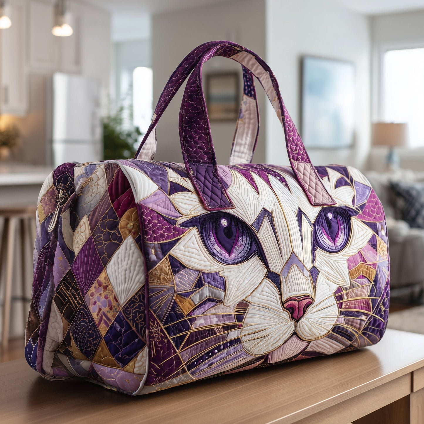 Catitude Quilted Duffle Bag GFTOTP10310