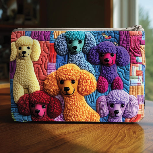 Poodle Quilted Purse GFTOTP10429