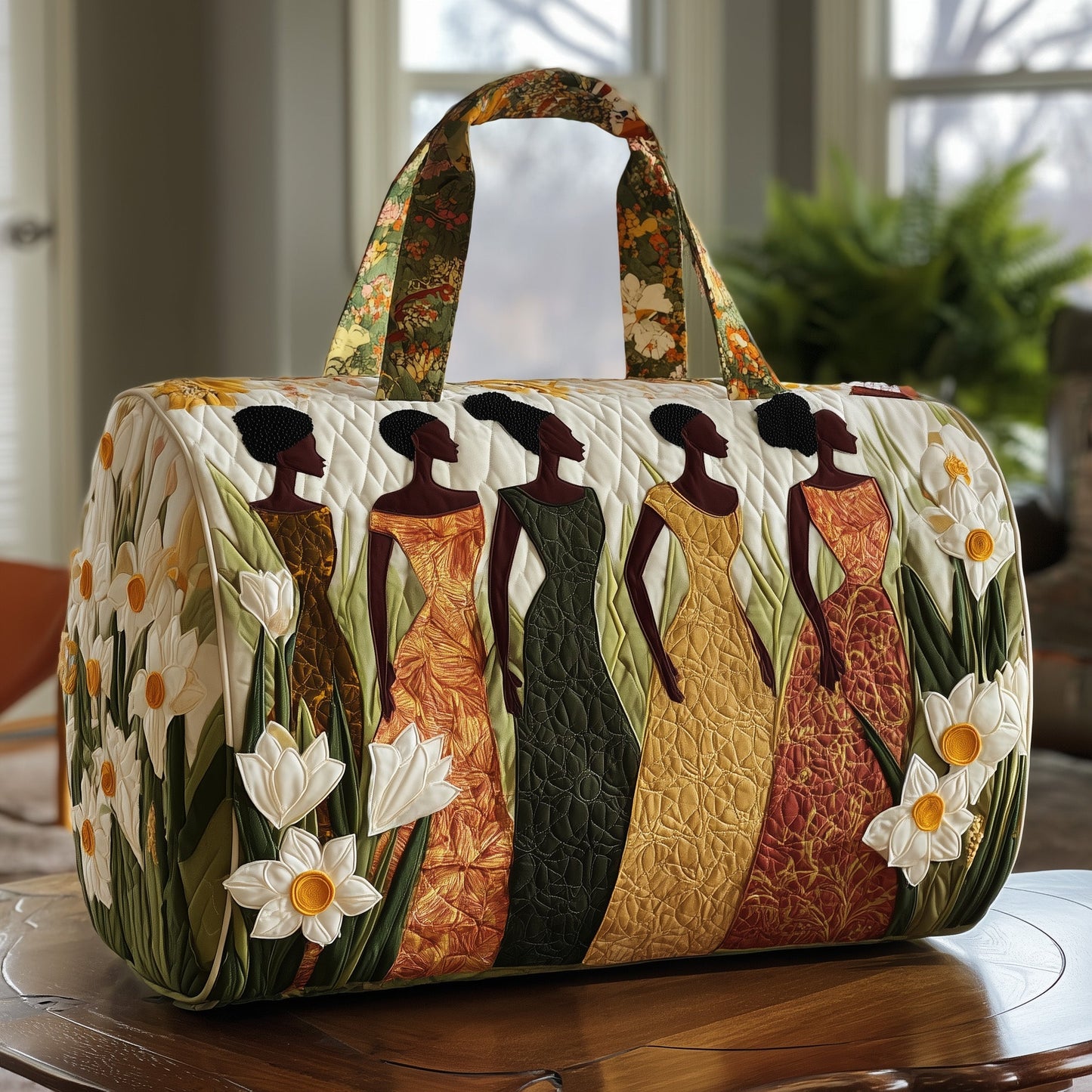 Golden Queens Quilted Duffle Bag GFTOTP10566