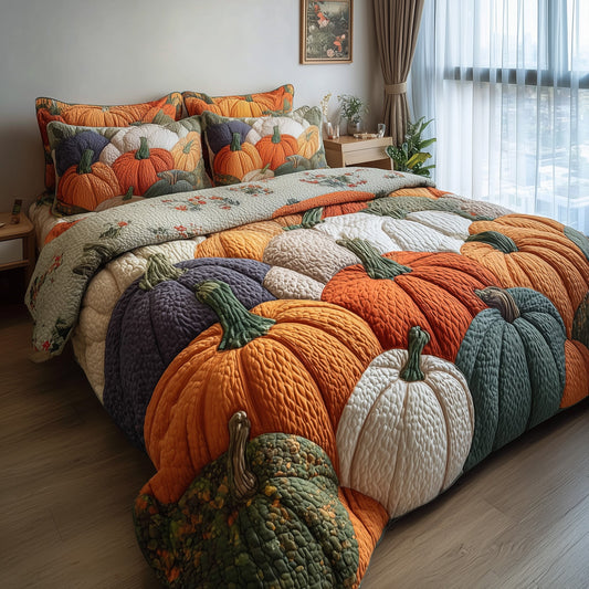 Autumn Breeze 3-Piece Quilted Bedding Set GFTOTP10600