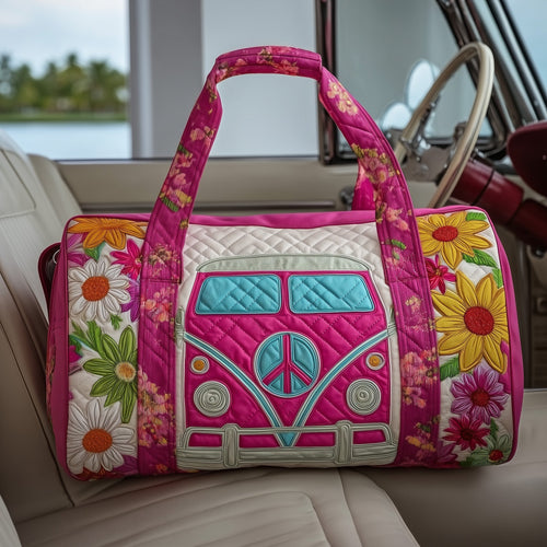 Hippie Van Quilted Duffle Bag GFTOTP10613