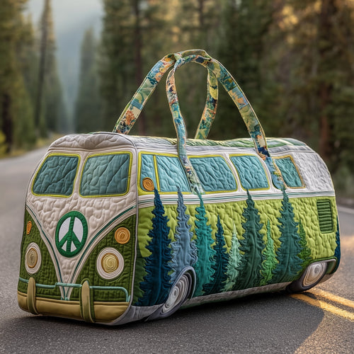 Hippie Van Quilted Duffle Bag GFTOTP10616