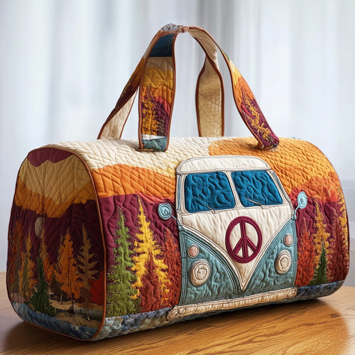 Hippie Van Quilted Duffle Bag GFTOTP10619