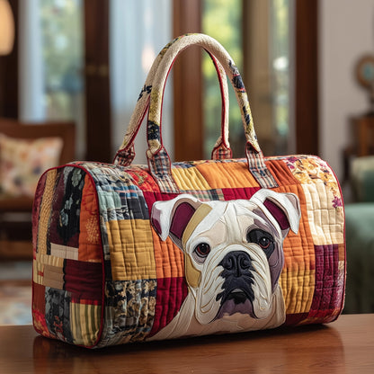 Bulldog Quilted Duffle Bag GFTOTP10684