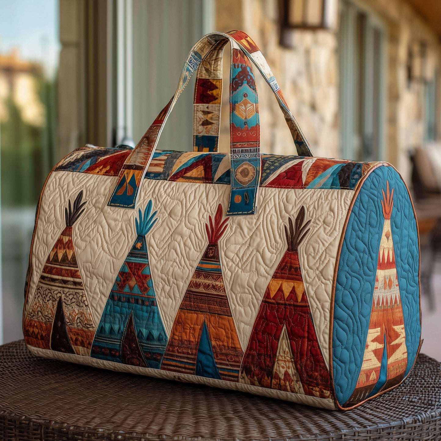 Tribal Spirit Quilted Duffle Bag GFTOTP10740