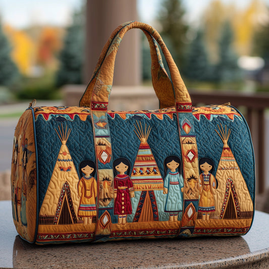 Tribal Spirit Quilted Duffle Bag GFTOTP10742