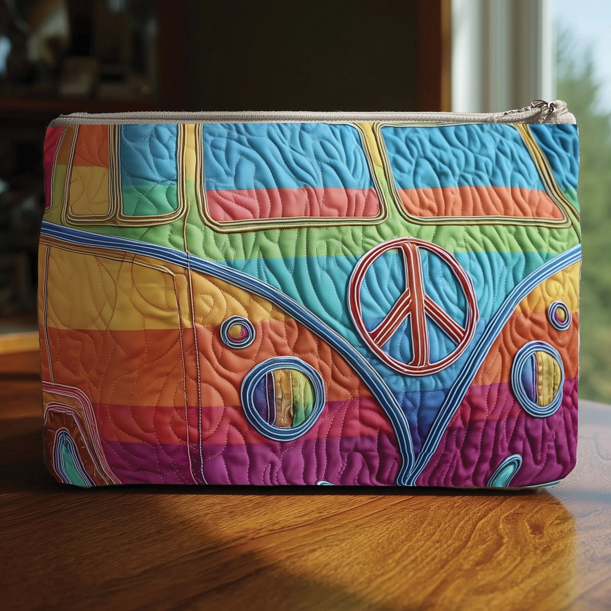Hippie Van Quilted Purse GFTOTP10756