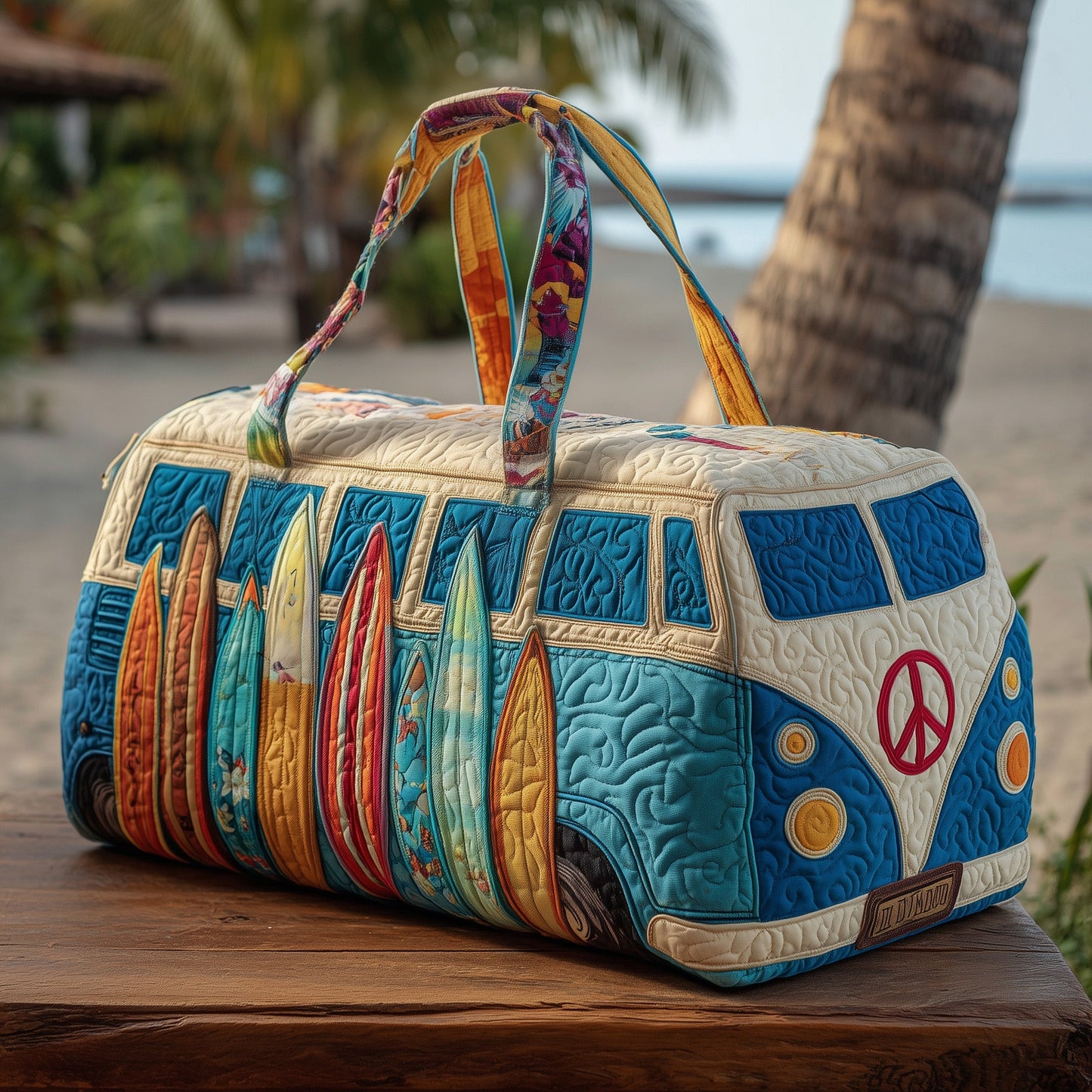 Beachside Van Quilted Duffle Bag GFTOTP10812