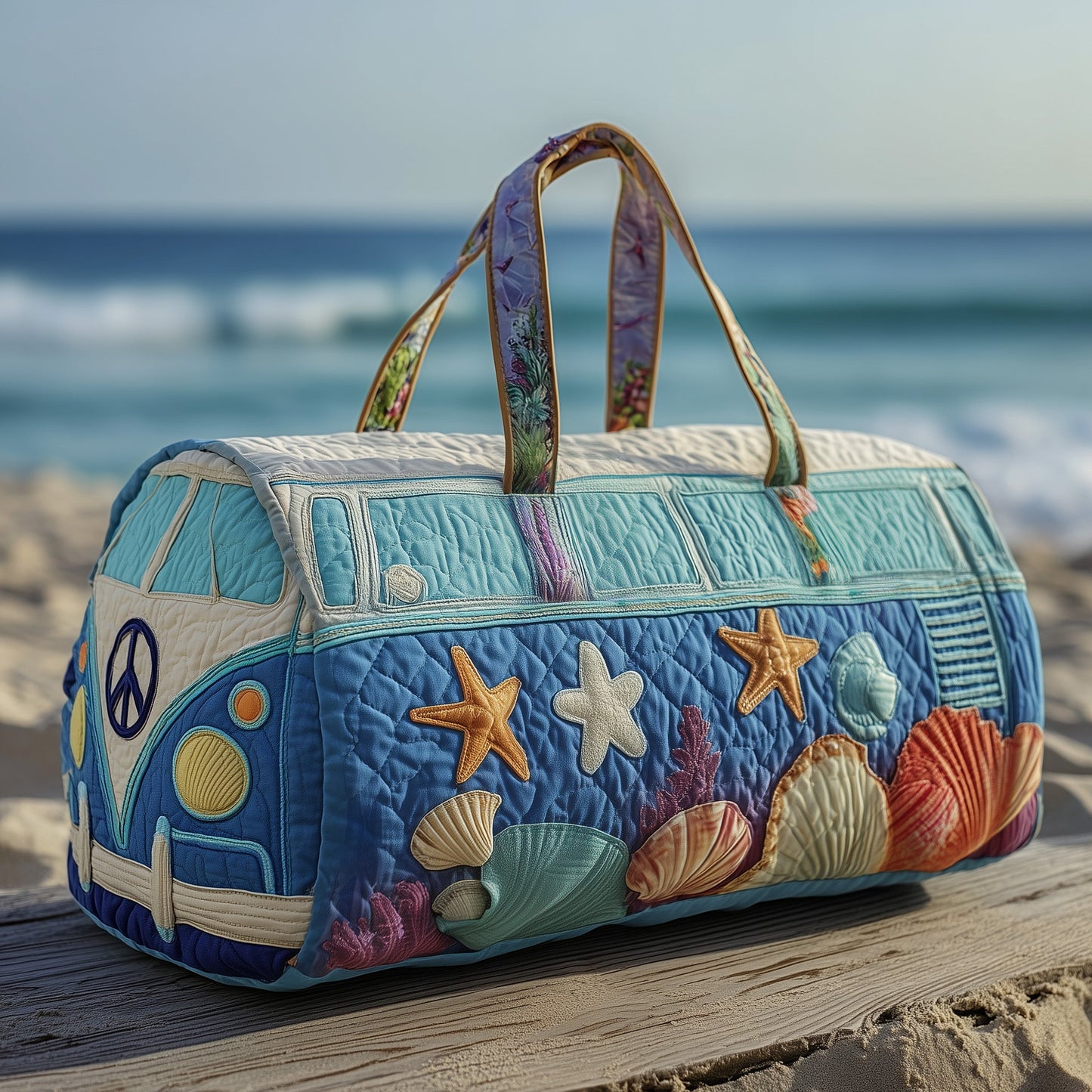 Beachside Van Quilted Duffle Bag GFTOTP10814
