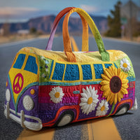 Hippie Journey Quilted Duffle Bag GFTOTP10822
