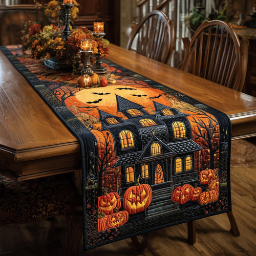 Spooky Manor Quilted Table Runner GFTOTP11099