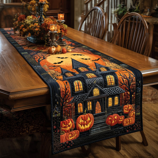 Spooky Manor Quilted Table Runner GFTOTP11099