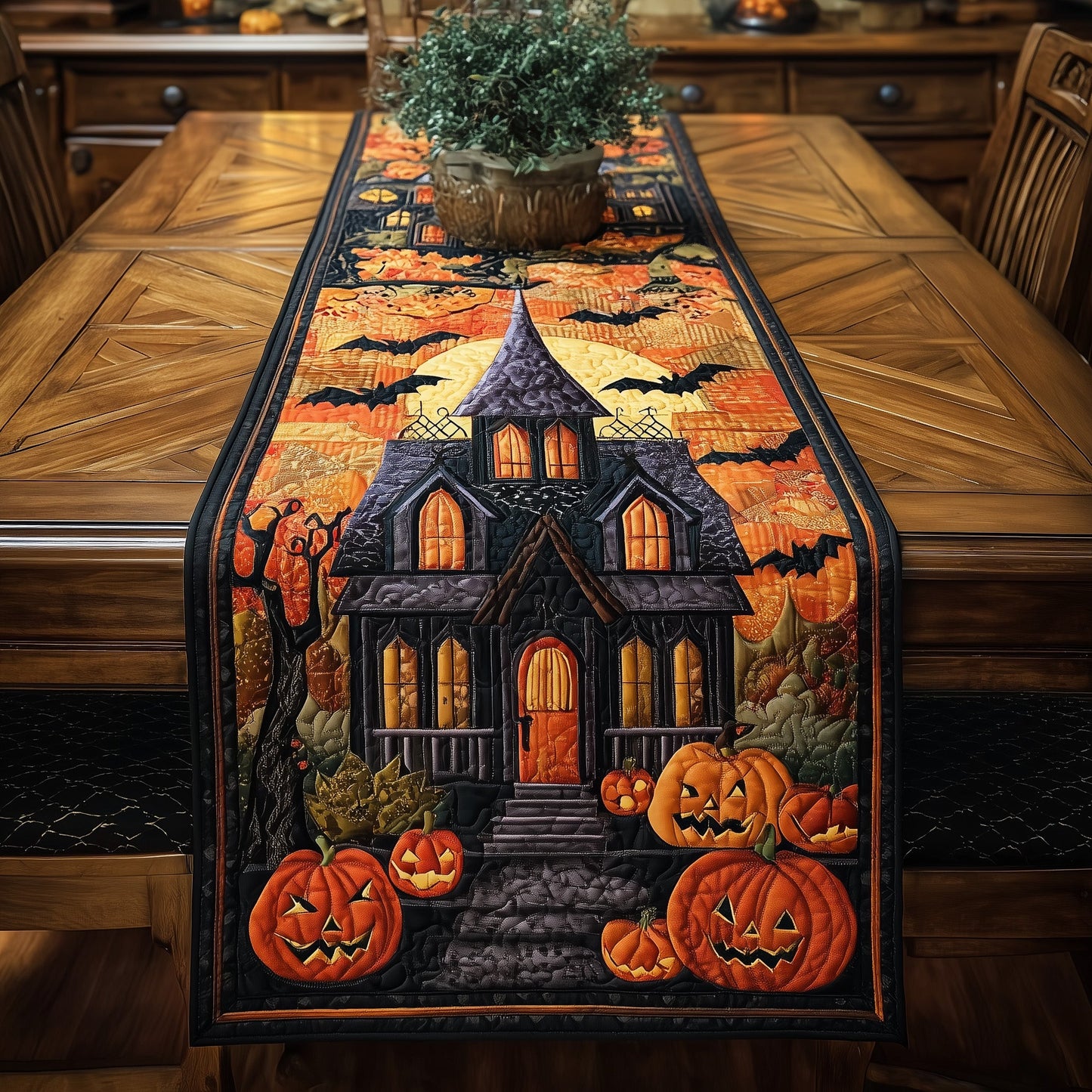 Ghostly Nights Quilted Table Runner GFTOTP11103