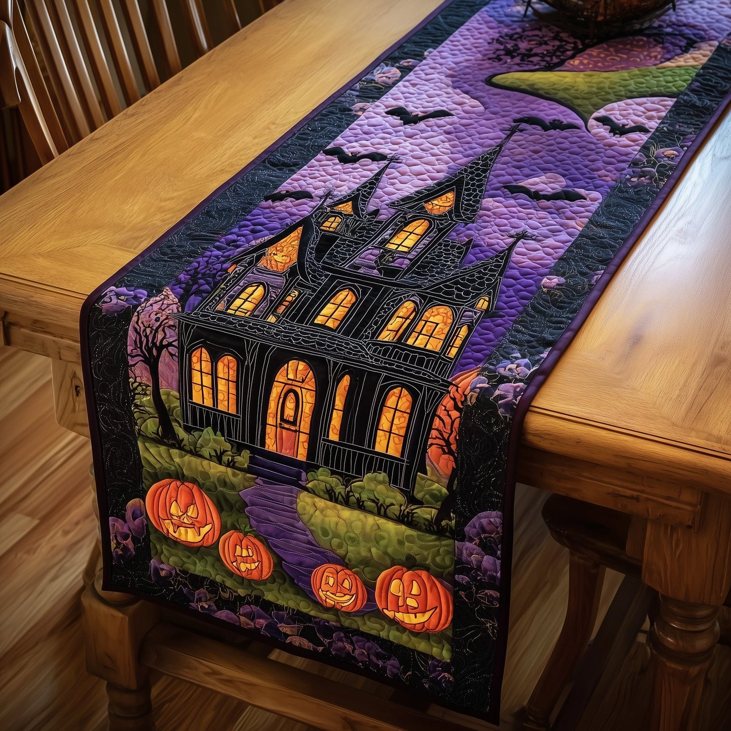Ghostly Nights Quilted Table Runner GFTOTP11104