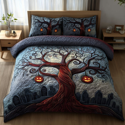 Midnight Manor 3-Piece Quilted Bedding Set GFTOTP11279