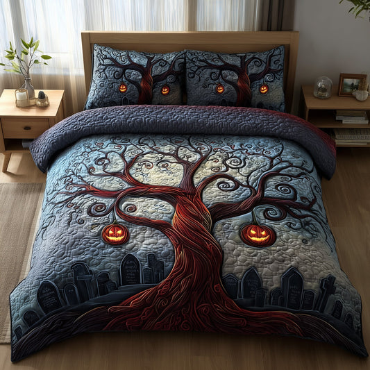 Midnight Manor 3-Piece Quilted Bedding Set GFTOTP11279