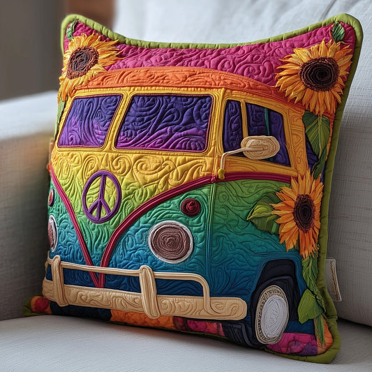 Hippie Van Quilted Pillow Case GFTOTP11359