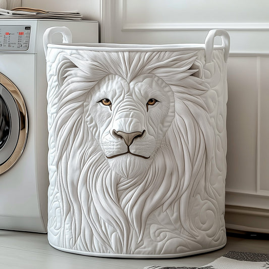Majestic Lion Quilted Laundry Basket GFTOTP11926