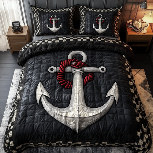 Nautical Anchor Duvet Cover Set GFTOTP12068