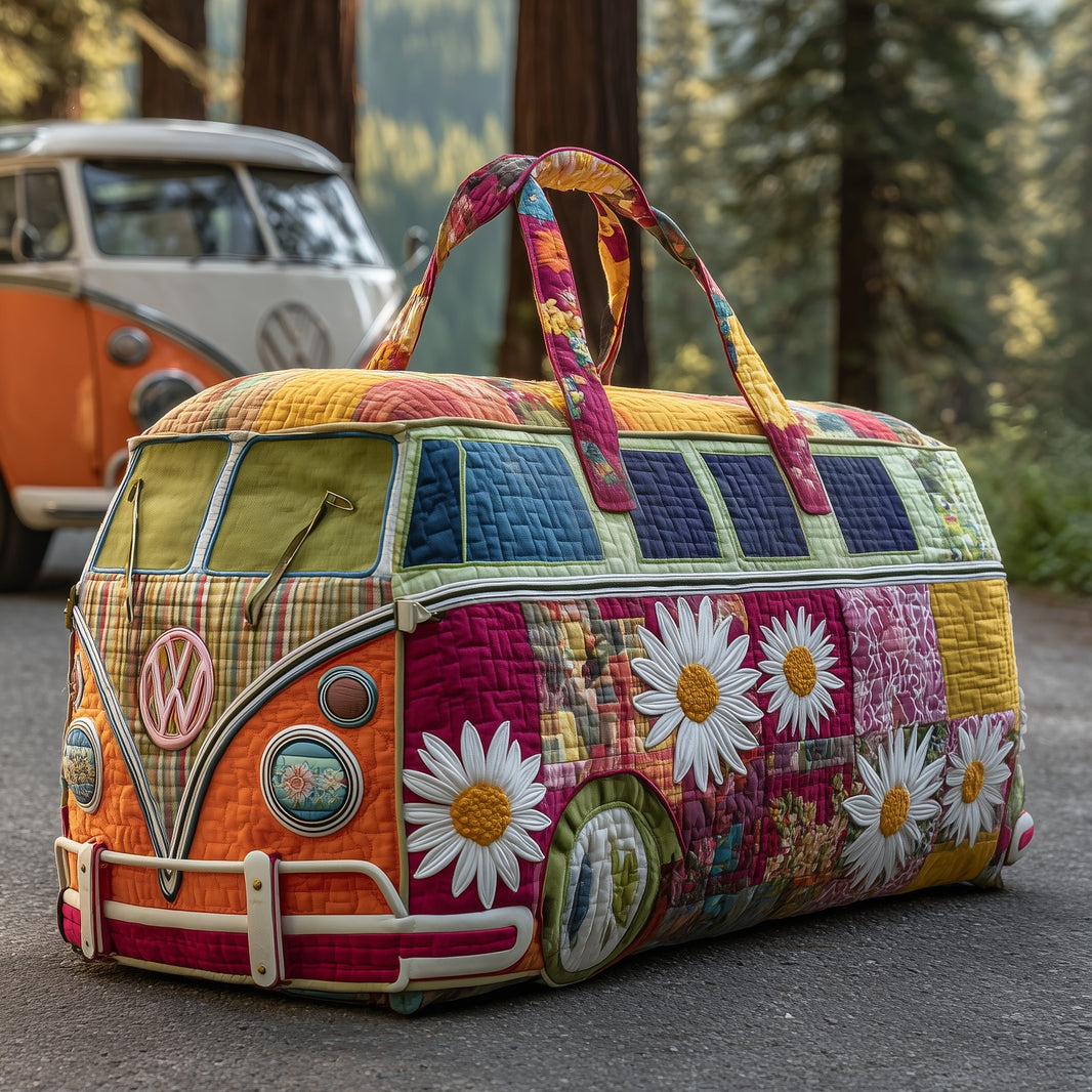 Wildflower Charm Quilted Duffle Bag NCU0DV1927