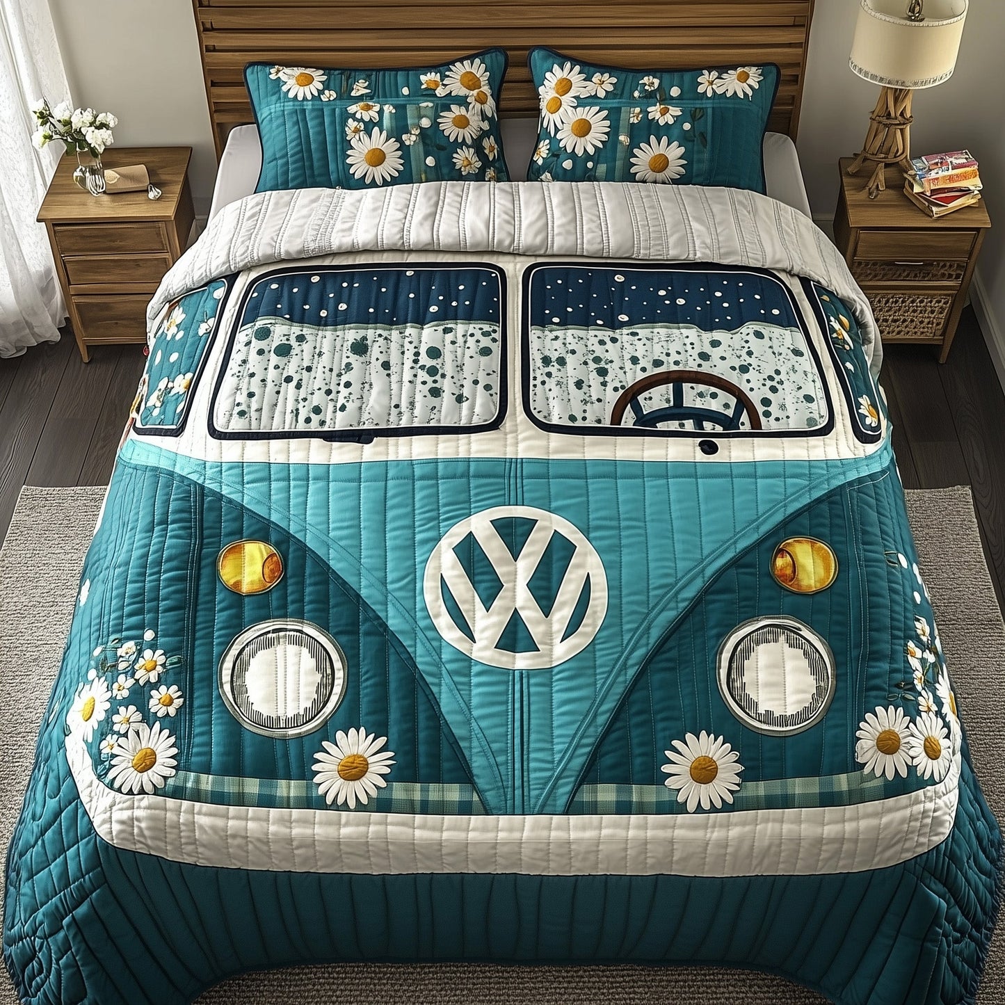 Hippie Van Duvet Cover Set GFTOTP12304