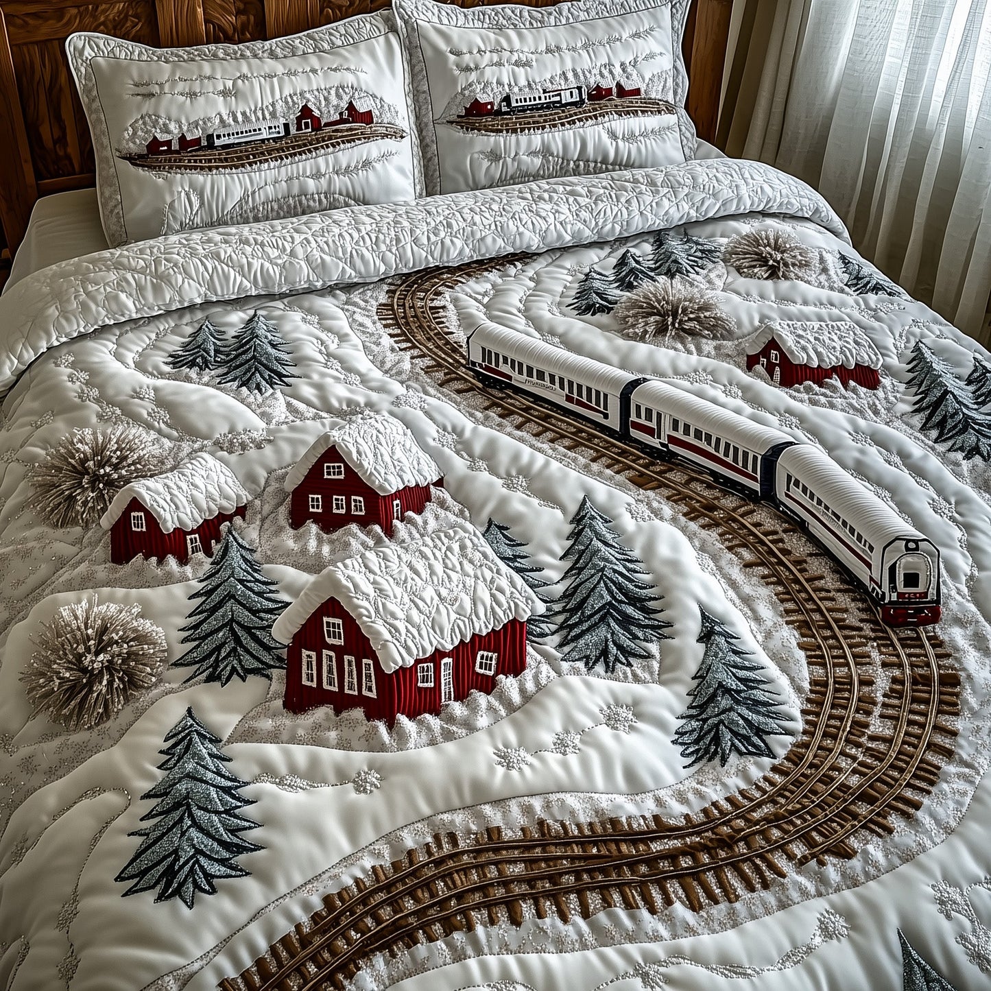 Christmas Express Duvet Cover Set GFTOTP12445