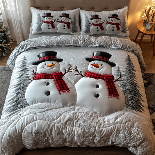 Festive Frosty Duvet Cover Set GFTOTP12447