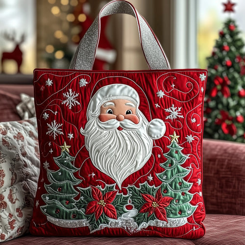 Christmas Vibes Quilted Tote Bag GFTOTP12488