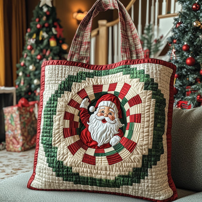 Christmas Vibes Quilted Tote Bag GFTOTP12489