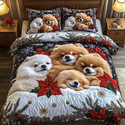 Jolly Pomeranian Duvet Cover Set GFTOTP12692