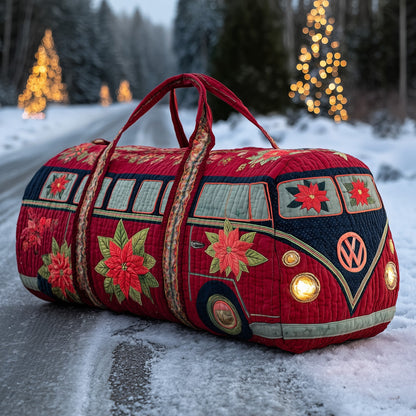 Christmas Ride Quilted Duffle Bag GFTOTP13016