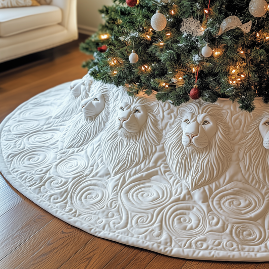 Majestic Lion Quilted Tree Skirt GFTOTP1308
