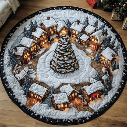 Winter Wonderland Quilted Round Mat GFTOTP13090