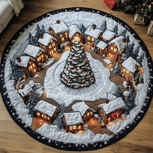 Winter Wonderland Quilted Round Mat GFTOTP13090