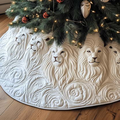 Majestic Lion Quilted Tree Skirt GFTOTP1311