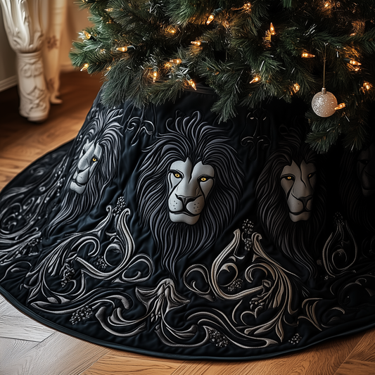 Majestic Lion Quilted Tree Skirt GFTOTP1317