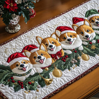 Jolly Corgi Quilted Table Runner GFTOTP13335