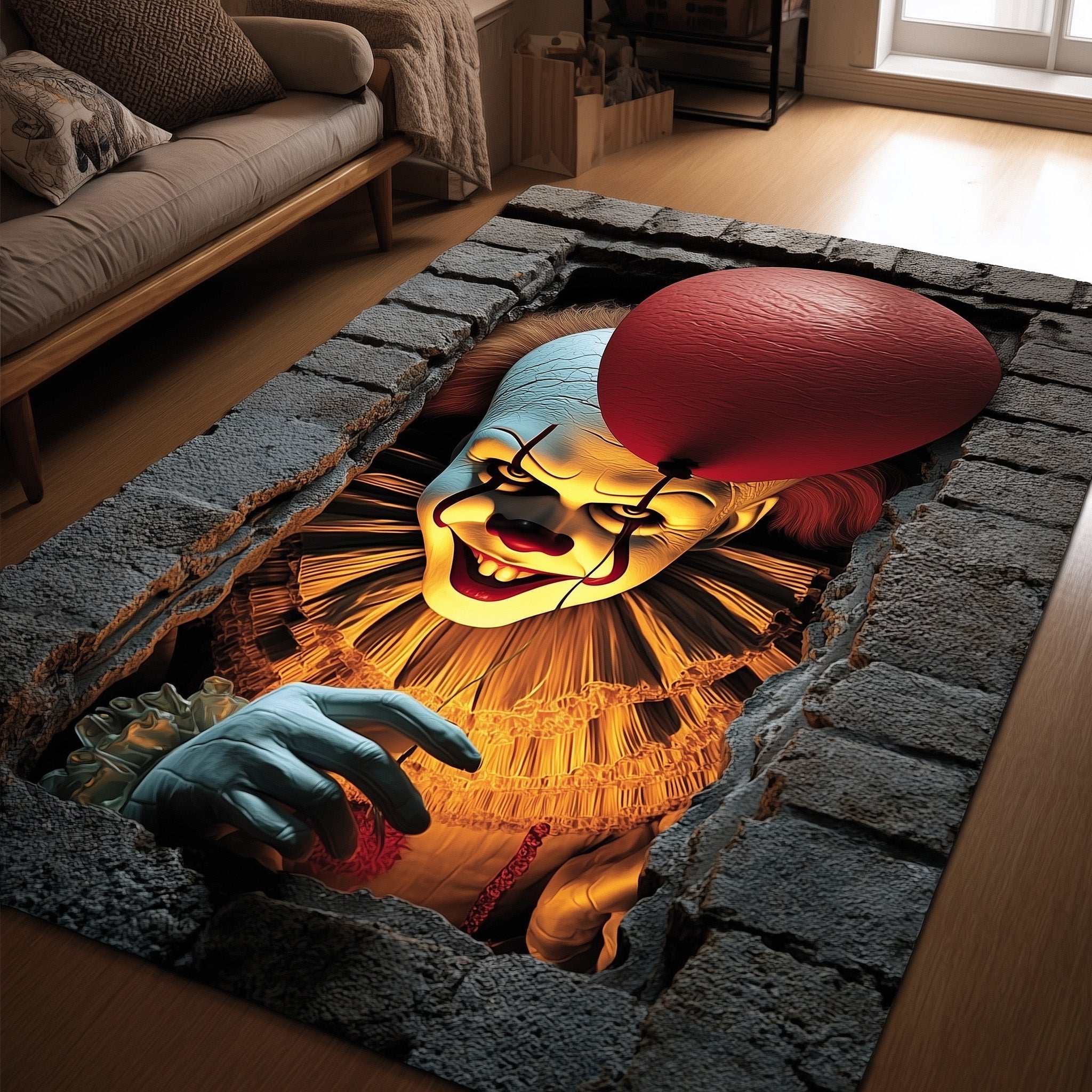 Halloween Horror Area Rug GFTOTP13403 – Willow Quilt