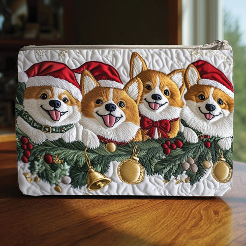 Jolly Corgi Quilted Purse GFTOTP13406