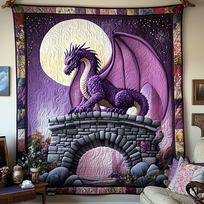Majestic Dragon Quilted Blanket GFTOTP1356