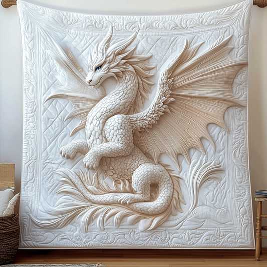 Majestic Dragon Quilted Blanket GFTOTP1357