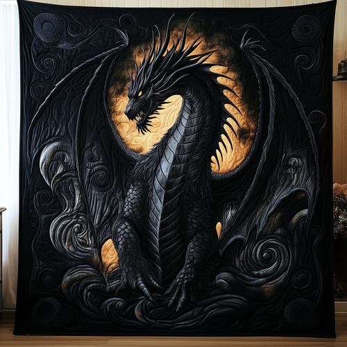 Majestic Dragon Quilted Blanket GFTOTP1359
