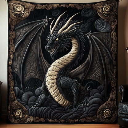 Majestic Dragon Quilted Blanket GFTOTP1360