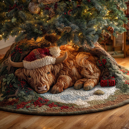 Holiday Farmstead Quilted Tree Skirt GFTOTP14009